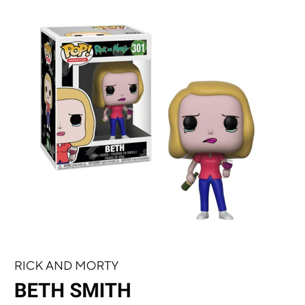 Rick and Morty Funko Pop (Beth)